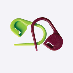 Маркер для вязания (булавка) зеленый/бордовый KnitPro арт. 10805